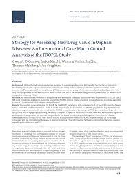 Propel for the ethmoid sinus. Pdf Strategy For Assessing New Drug Value In Orphan Diseases An International Case Match Control Analysis Of The Propel Study