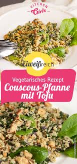Rezept Fur Vegetarische Couscous Pfanne Mit Tofu Rezept Couscous Couscous Pfanne Tofu