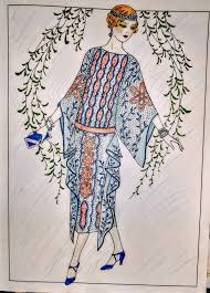 Joan Bosotina Colorist Jazz Age Fashion Coloring Book Fashion Coloring Book Art Deco Pictures Art Deco Fashion