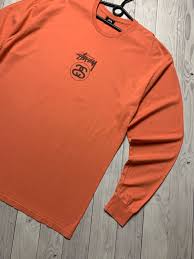 Streetwear × Stussy × Vintage Stussy long sleeve tee Size Xl