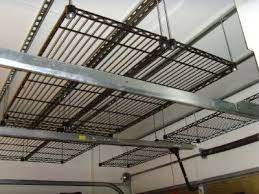 It will free your space a lot. Garage Hanging Storage