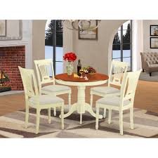 5 piece kitchen table set and 4 chairs