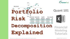 Wrong decision or wrong timing. Stock Portfolio Risk Decomposition Into Systematic Risk And Specific Risk Youtube