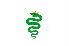 The flag of milan consists of a red cross inside a white field or cloud, and inspired the flag of genoa. Milan Lombardy Italy