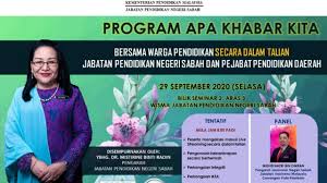 At the northern part of the paradise island borneo. Program Apa Khabar Kita Bersama Warga Pendidikan Secara Dalam Talian Jpn Sabah Ppd Youtube