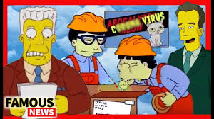 The secret war of lisa simpson. The Simpsons Predicted Cv With Osaka Flu Tom Hanks Famous News Youtube