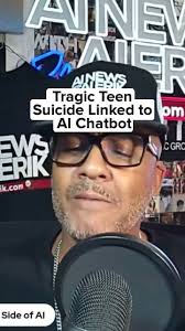 🚨 Tragedy Strikes: The Dark Side of AI , 🚨 #aierik #ainewswithaierik  https://youtu.be/gNSZOQXQ9CQ?si=q312R21elVBnlIx-