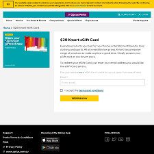 To use your plastic gift card or egift card on walmart.com: How To Redeem Kmart Points Online