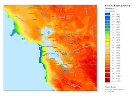 Solar Map San Francisco Bay Area San Francisco Bay Area Map Ecology