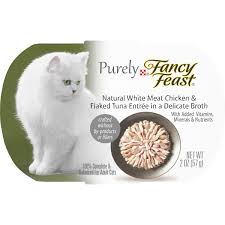 Find quality pet care products to add to your shopping list or order . 24 Pack Fancy Feast Grilled Gravy Wet Cat Food Salmon Shrimp Feast 3 Oz Cans Walmart Com