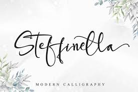 Save the fonts by selecting the appropriate folder and drive to extract to; Steffinella Script Font All Free Fonts