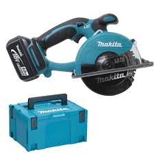Outillage professionnel bon état salam, scie circulaire maktec by makita original et en bonne état. Makita Scie Circulaire Metaux 136mm Prof 51mm 18v 4ah Dcs550rmj Scie Circulaire Sans Fil