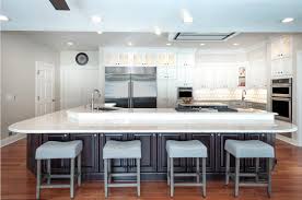 The visual focus of this space is the dark floor. Classic Traditional White Espresso Kitchen The Kitchen Shop
