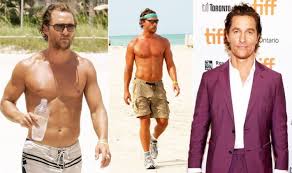 Here is a table listing recommended body weights for a range of testing extra. Matthew Mcconaughey Body Transformation Actor Used Diet Plan And Exercise For New Look Express Co Uk