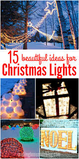 Knowledge about power is safety. 15 Beautiful Christmas Outdoor Lighting Diy Ideas Making Lemonade