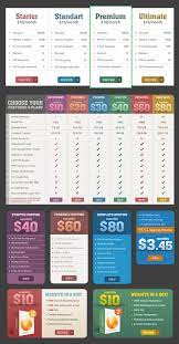 Its price list shows a delivery period of 5 days (this is the period for the store's local region, moscow). 40 Best Price List Tables Free Psd Download Website Banner Design Psd Web Design Pricing Table