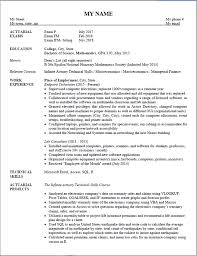 resume advice : actuary