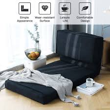Shop cirrus convertible floor chair at urban outfitters today. Aclumsy Futon Furniture Sleeper Sofa Folding Memory Foam Bed Floor Couch Guest Chaise Lounge Convertible Upholstered Chair Black Furniture Home Ekbotefurniture Com