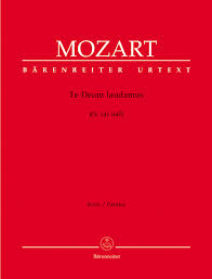 God, we praise you, ) is an early christian hymn of praise. Mozart Wolfgang Amadeus Te Deum Laudamus Kv 141 66b Barenreiter Verlag