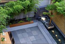 Modern Landscaping By Amir Schlezinger Courtyard Gardens Design Small Backyard Landscaping Modern Backyard