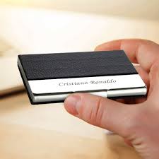 Most professional industries require business cards, even in the new digital age. Personalised Card Holder Personalized Business Card Holder Zestpics