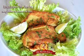 Escalope De Dinde Aux Flocons De Pommes De Terre Escalopes De Dinde Dinde Paupiette De Dinde