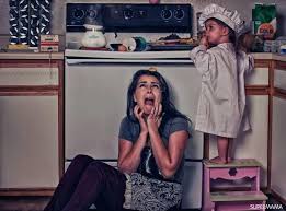 نتيجة بحث الصور عن صور ام وبنتها في المطبخ Mommy And Me Photo Shoot Motherhood Funny Mom Life