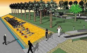 Gambar sketsa memiliki beberapa tujuan, diantaranya yaitu merekam sesuatu yang dilihat pelukis, mengembangkan gagasan untuk dipakai kemudian, atau menggambarkan singkat citra, gagasan atau prinsip. Master Plan Taman Kota Kalianda Dinas Pasar Dan Kebersihan Lampung Selatan