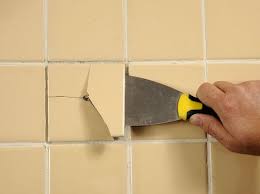 Replace Broken Or Missing Ceramic Tiles To Prevent Further Damage Damaged Tiles Allow Moisture To Get Under The Tile Repair Cracked Tile Repair Ceramic Tiles