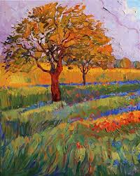 Colors Of Brenham Contemporary Impressionism Landscape Oil Paintings For Sale By Erin Hanson Erin Hanson Modern Impressionism Landscape Paintings