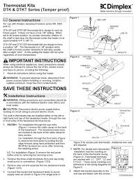 Baseboard heaters may only be surface mounted on plaster, wood or concrete walls and oriented all heaters have provisions for connection to either end of the heater. Dimplex Dtk Series Installation Instructions Pdf Download Manualslib