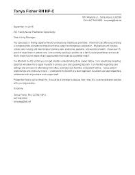 A cover letter can also help you make a generic resume appear more tailored for t. Sample Cover Letter For New Graduate Nurse Practitioner