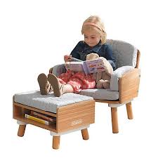 5 out of 5 stars. Kidkraft Mid Century Reading Chair Ottoman 22 83 In X 18 5 In X 21 85 In 59 Lb Weight Capacity Ages 3 6 18560 At Tractor Supply Co