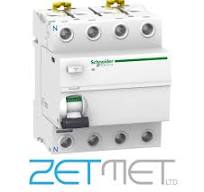 Schneider Acti 9 iID A9R21425 25 Amp 4 Pole 30mA 415V Type A RCD