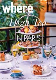Maybe you would like to learn more about one of these? Where Paris Magazine April 2019 By Where Paris Issuu