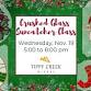 Holiday Crushed Glass Suncatcher Class  event image