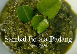 Tak hanya di padang lezatnya masakan padang sudah tekenal sampai ke seluruh penjuru daerah di nusantara.saat pergi ke daerah mana pun, kita bisa dengan mudah menemukan restoran padang atau rumah makan padang. Resep Sambal Ijo Ala Padang Dandelion Oleh Yene Dandelion Cookpad