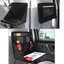 Folding Table Car Back Seat Storage Tidy Organiser Dvd Laptop Holder Tray Travel In Vehicle Parts Accessories C Cars Organization Car Seat Organizer Diy Car