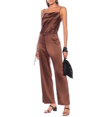 Nanushka (50) add to hearts. Juniper Satin Jumpsuit Nanushka Mytheresa