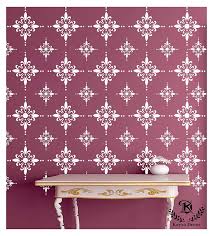 Get rid of those boring and plain walls all at once. Kayra Decor Reusable Diy Wall Stencil Painting For Home Decoration Pvc 16 Inch X 24 Inch Kayradecor