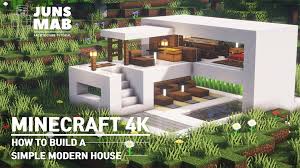Browse and download minecraft modern house maps by the planet minecraft community. Minecraft How To Build A Small Easy Modern House Tutorial 25