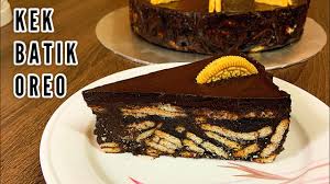 Kek kukus coklat mocha putih telur ~ resepi terbaik via. Kek Batik Oreo Chocolate Ganache Sedap Bakhang Youtube