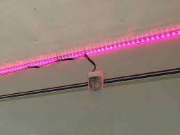 Added A Set Of Multi Color Led Lights Under The Awning So That We Could Pick A Color For Where Ever We Are Camper Awning Lights Awning Lights Rv Awning Lights