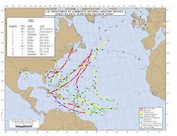 Noaa Hurricane Tracking Map Nhc Data Archive