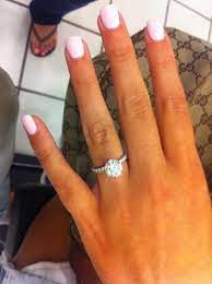Gorgeous H Color Diamond Engagement Dream Wedding