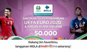 Pemasangan internet memang sudah menjadi kebutuhan kita saat ini, di kota palembang sudah banyak penyedia pemasangan paket indihome palembang. Indihome Tv Dan Mola Hadirkan Keseruan Euro 2020