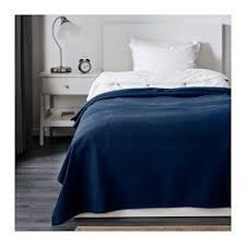 Indira Bedspread Dark Blue 59x98 Ikea Ikea Bedspreads Bed Spreads Bed