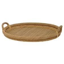 We did not find results for: Palecek Oval Coastal Bazaar Woven Rope Rattan Oval Tray Extra Large Over 17 W Kathy Kuo Home