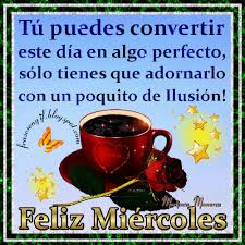 Resultado de imagen de gif con frase miércoles