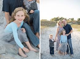 With a slightly nautical vibe, blues and white (particularly navy) are the perfect canvas for adding in a 3rd pop of color (my picks would be nantucket reds or corals. Florida Beach Family Photos At Sunset Kristen Weaver Photography